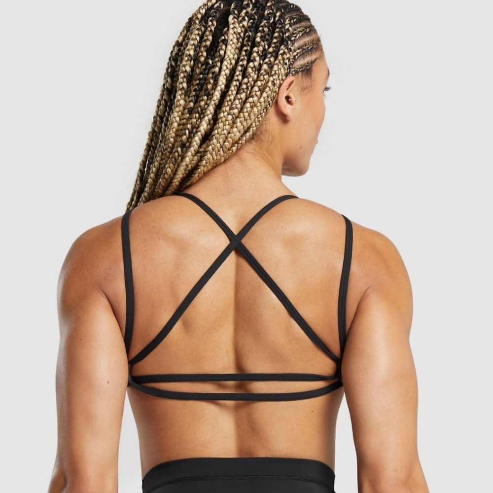 Gymshark back gains sports bra